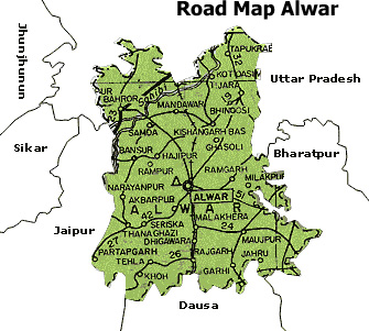 alwar map